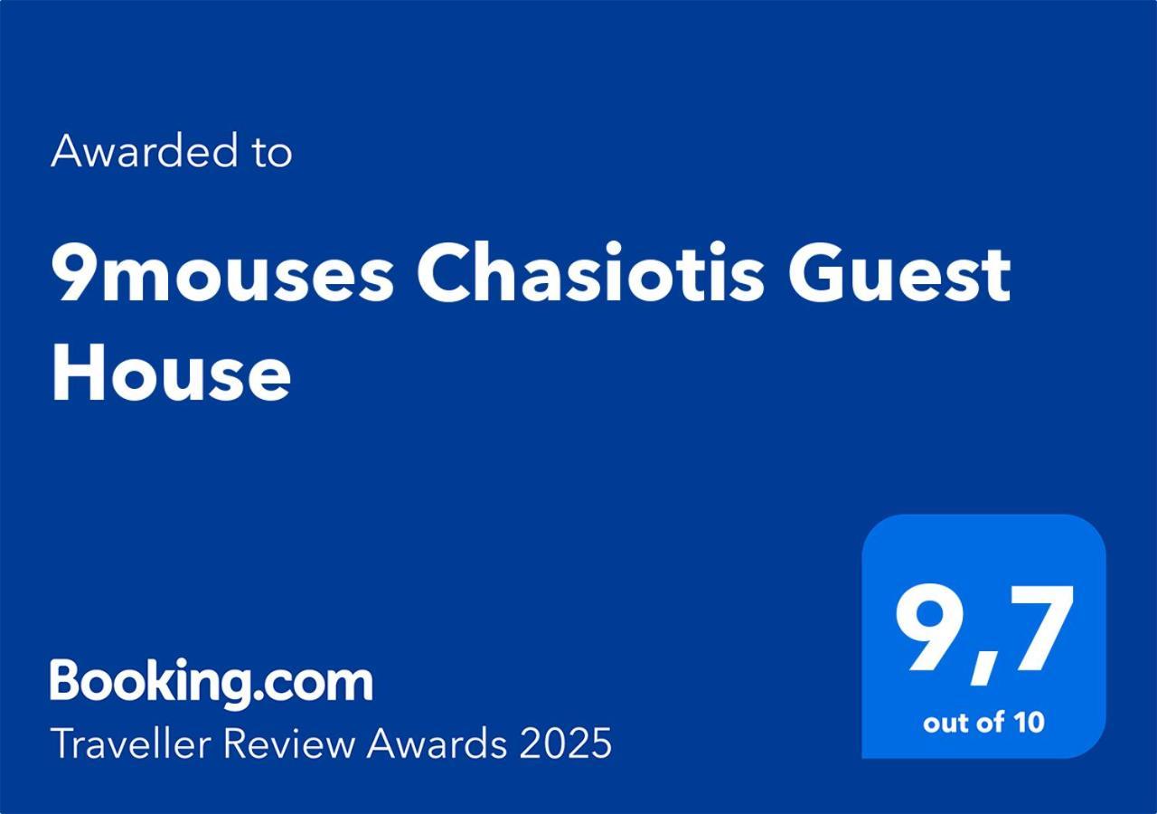 9Mouses Chasiotis Guest House Ampelakia Екстериор снимка